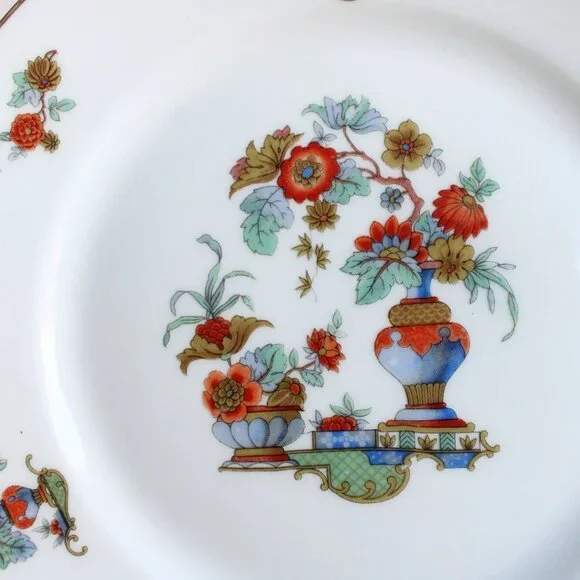 Vintage 1930s Plate, Bohemia Czechoslovakia 7" Bread or Luncheon Plate - Picture 9 of 10